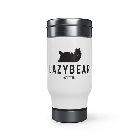 Stainless Steel Travel Mug with Handle, 14oz