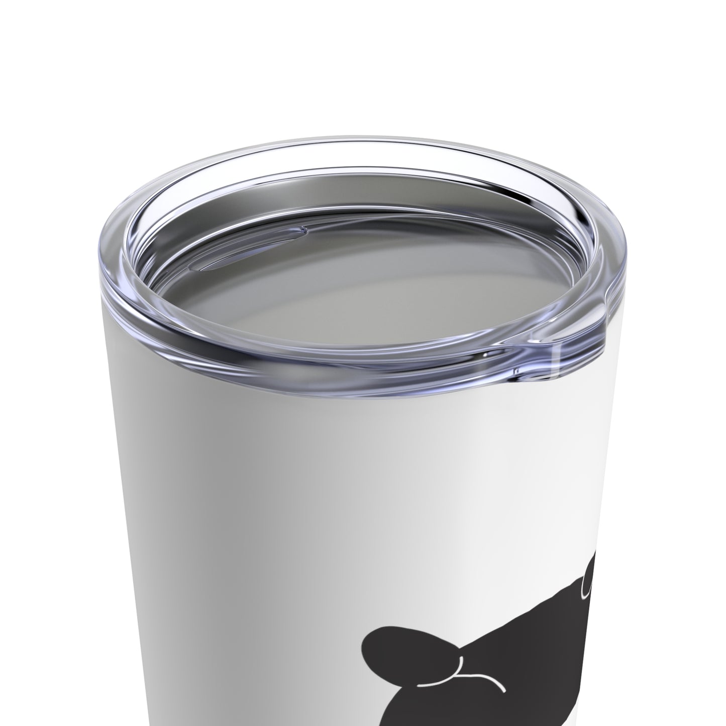 Lazy Bear "Big Bear" Tumbler, white 20oz