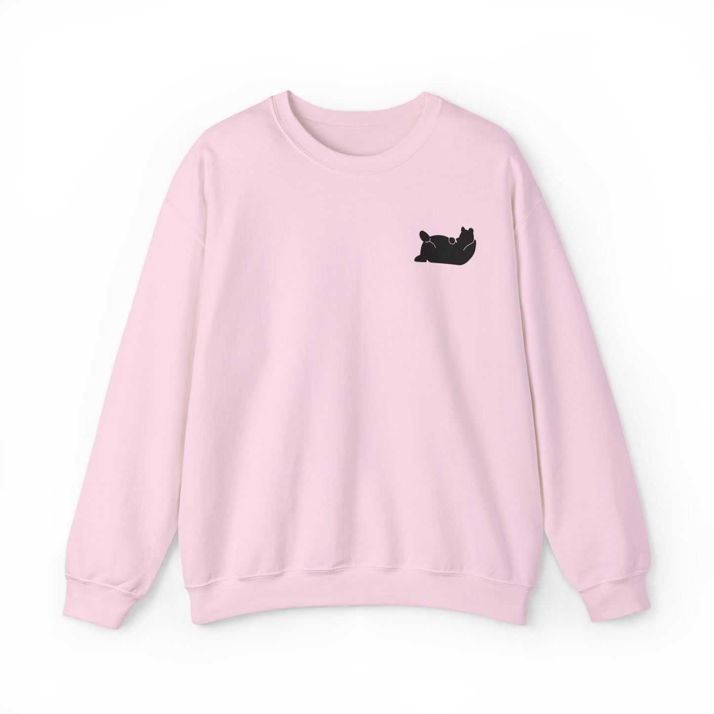 Lazy Bear Crewneck Sweatshirt (front bear, back name)