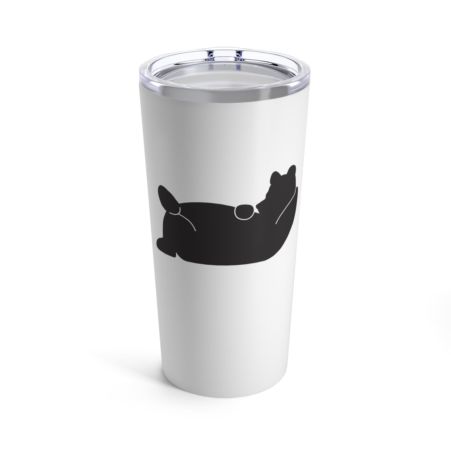 Lazy Bear "Big Bear" Tumbler, white 20oz