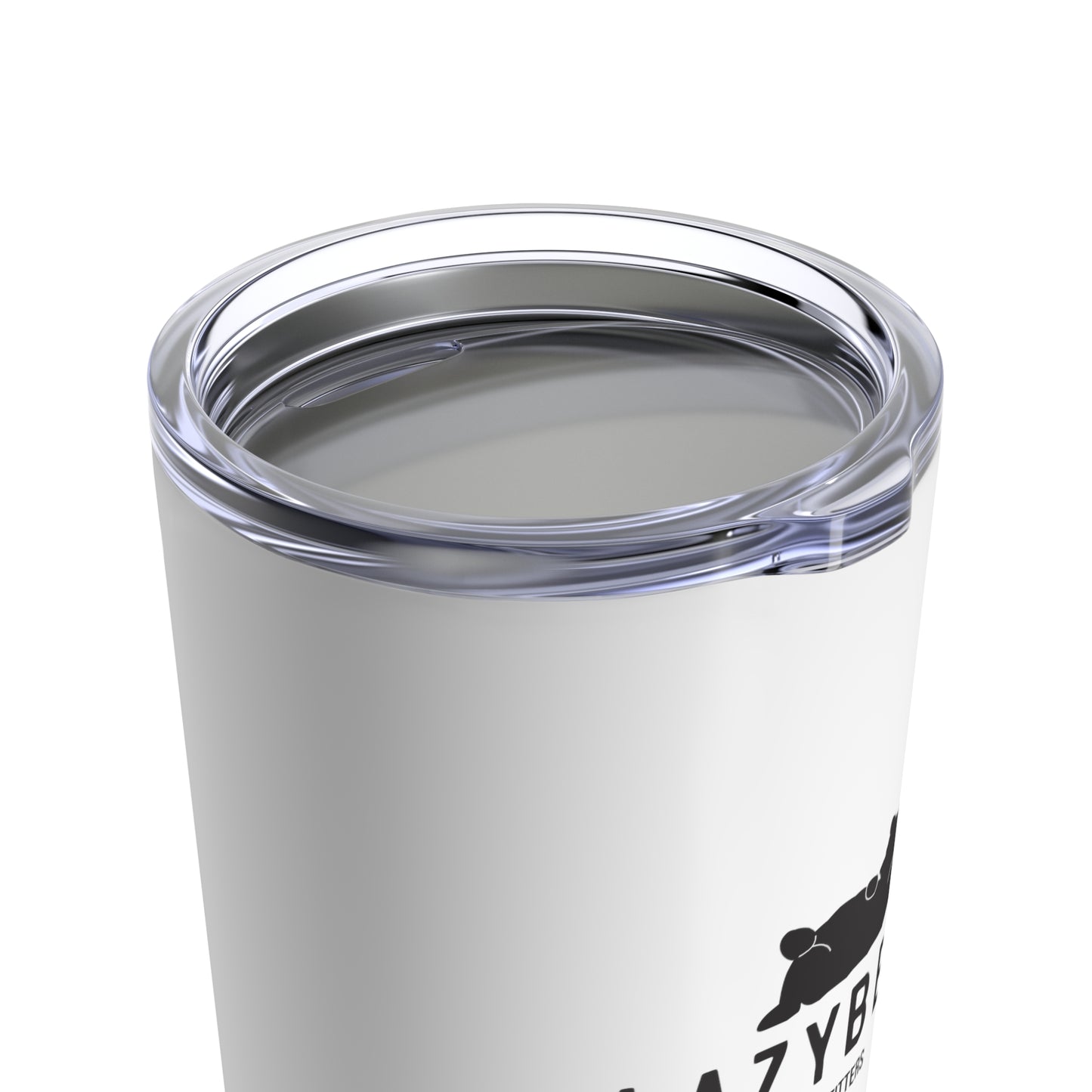 Lazy Bear Outfitters Signature Tumbler, white 20oz
