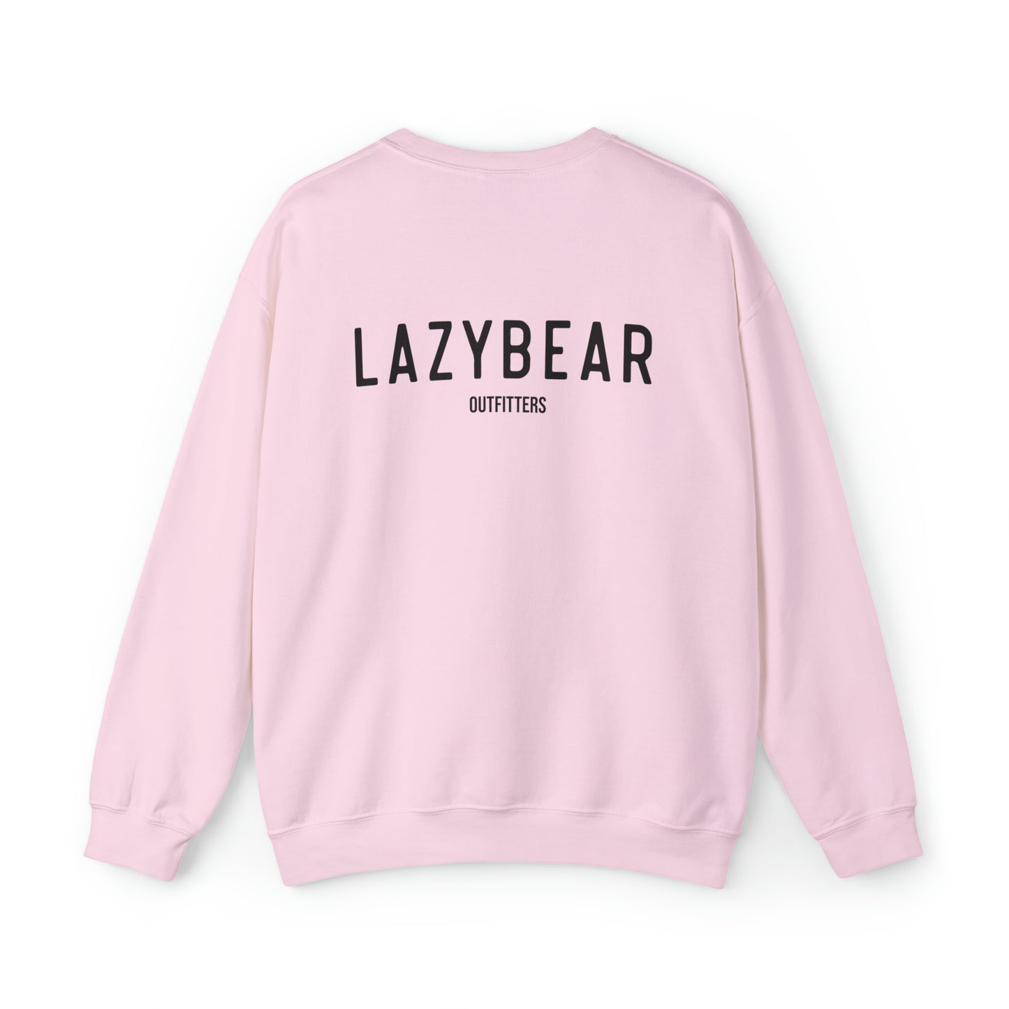 Lazy Bear Crewneck Sweatshirt (front bear, back name)