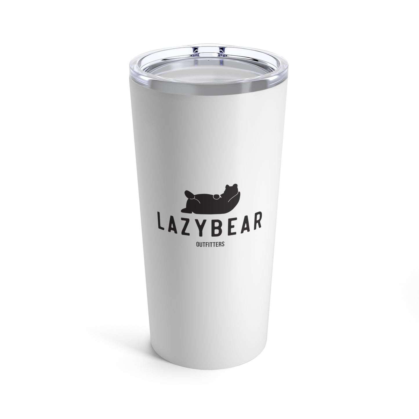 Lazy Bear Outfitters Signature Tumbler, white 20oz