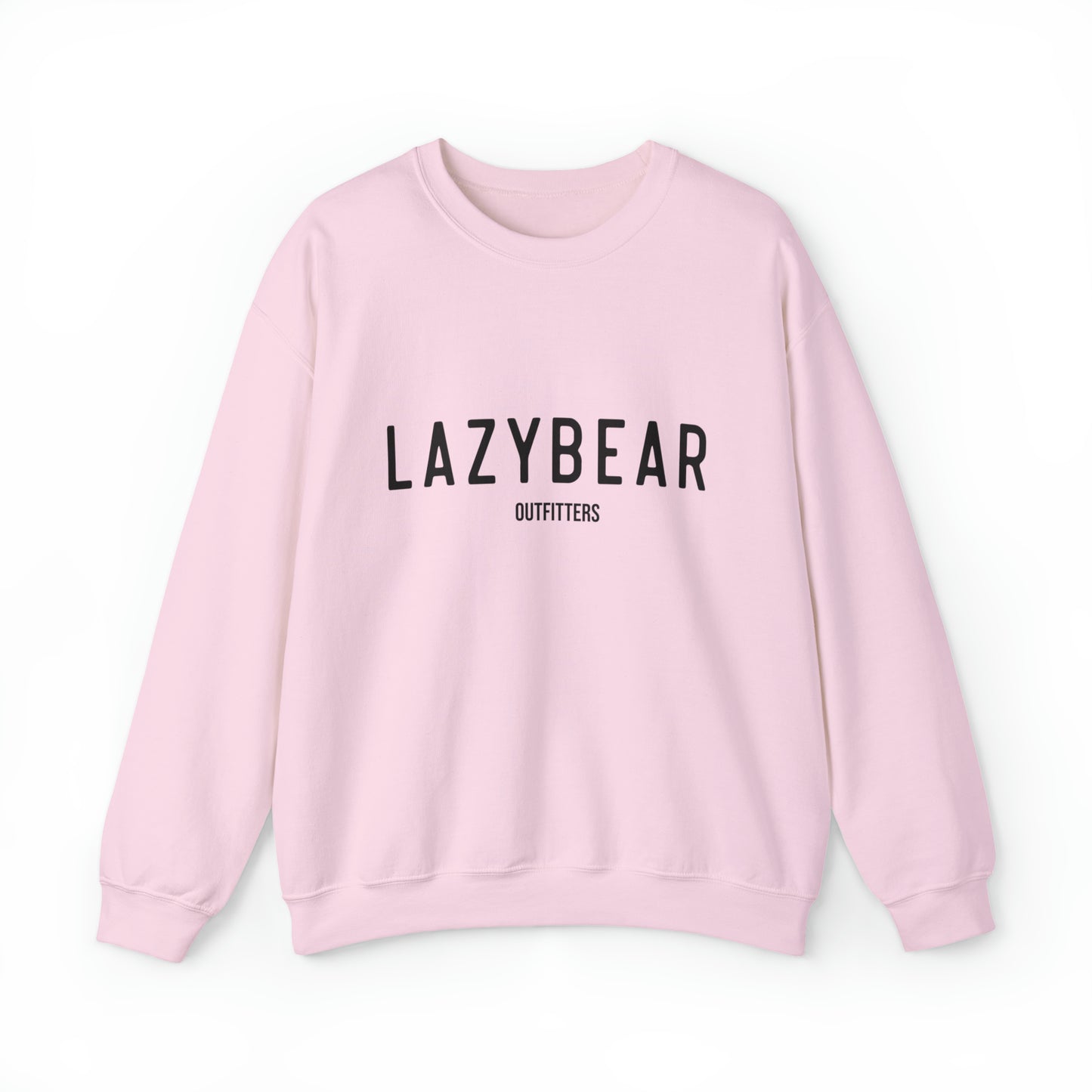 Lazy Bear Crewneck Sweatshirt (front name, back bear)