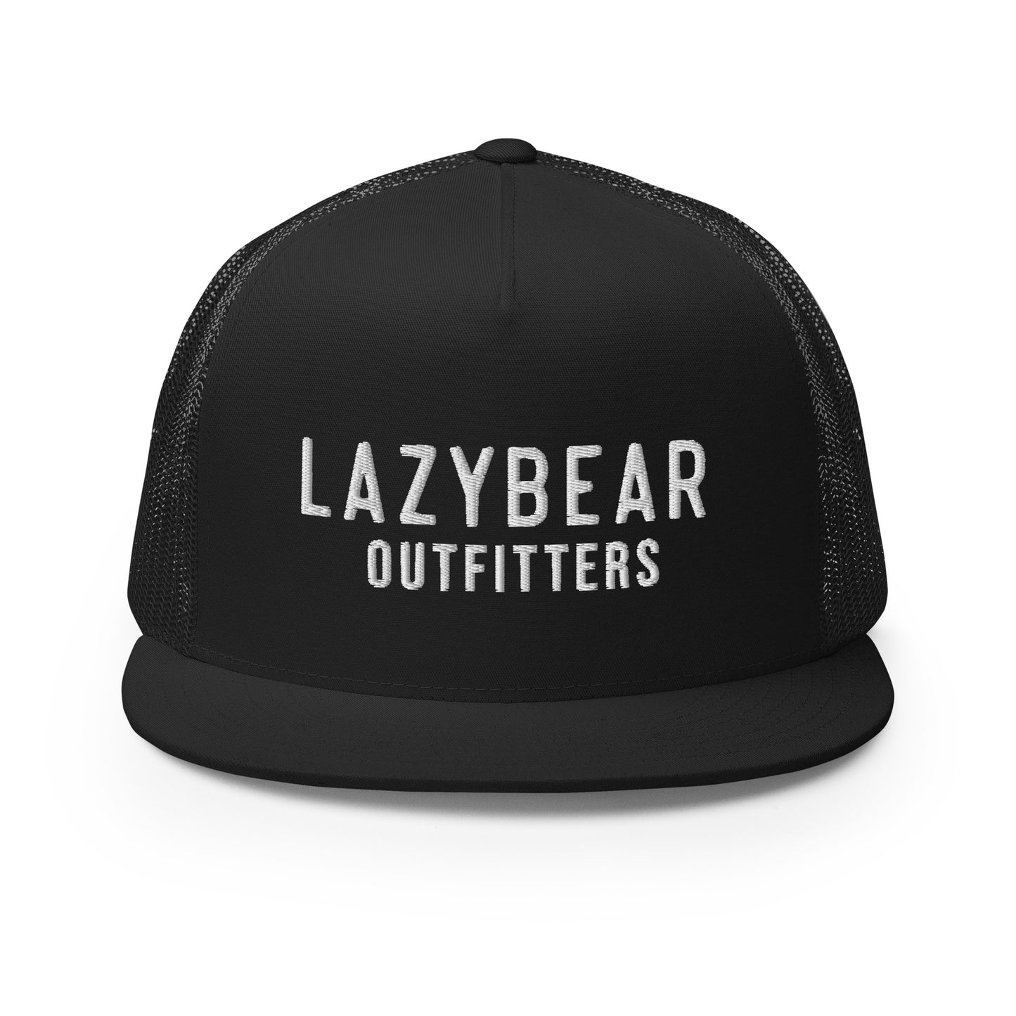 Lazy Bear Outfitters' Classic Embroidered Trucker Hat