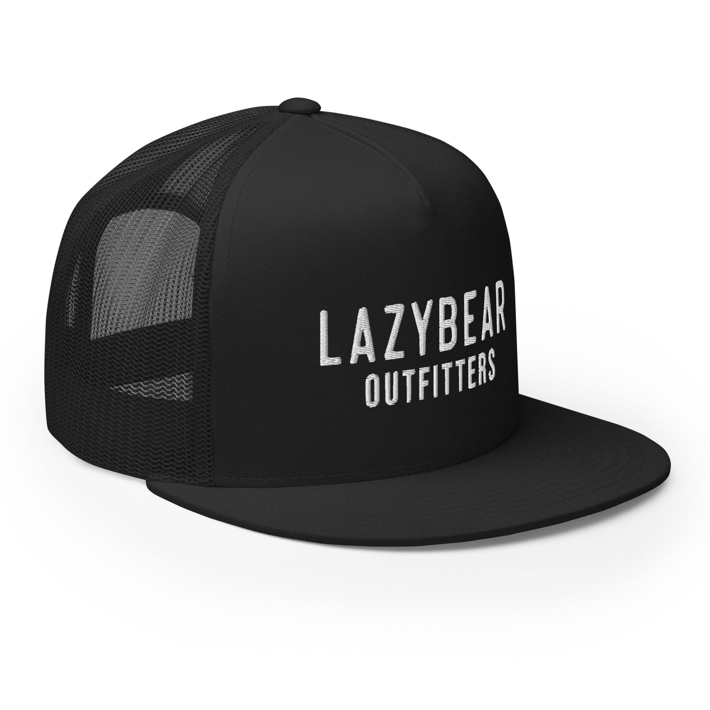 Lazy Bear Outfitters' Classic Embroidered Trucker Hat