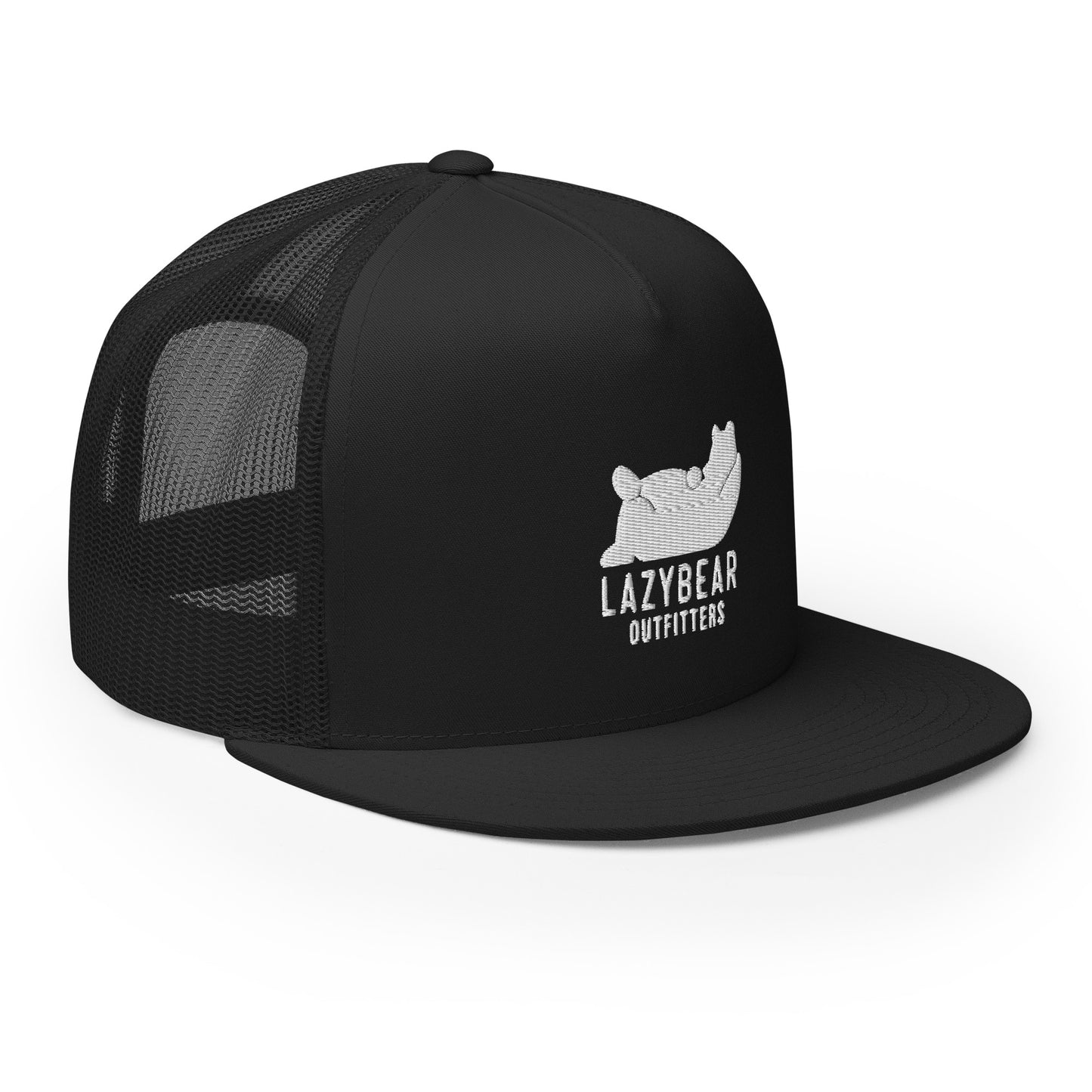 Lazy Bear "Bear" Embroidered Trucker Hat