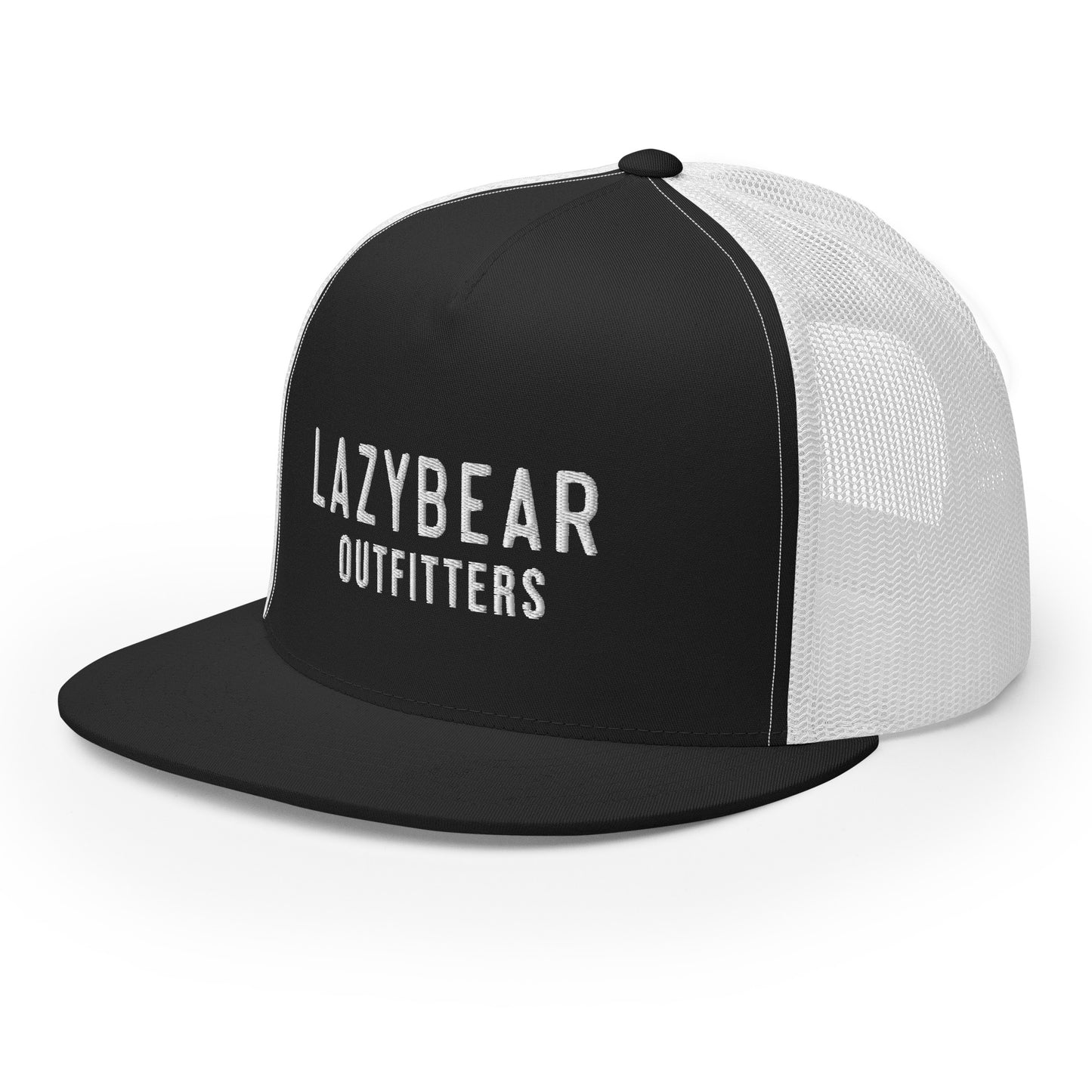 Lazy Bear Outfitters' Classic Embroidered Trucker Hat