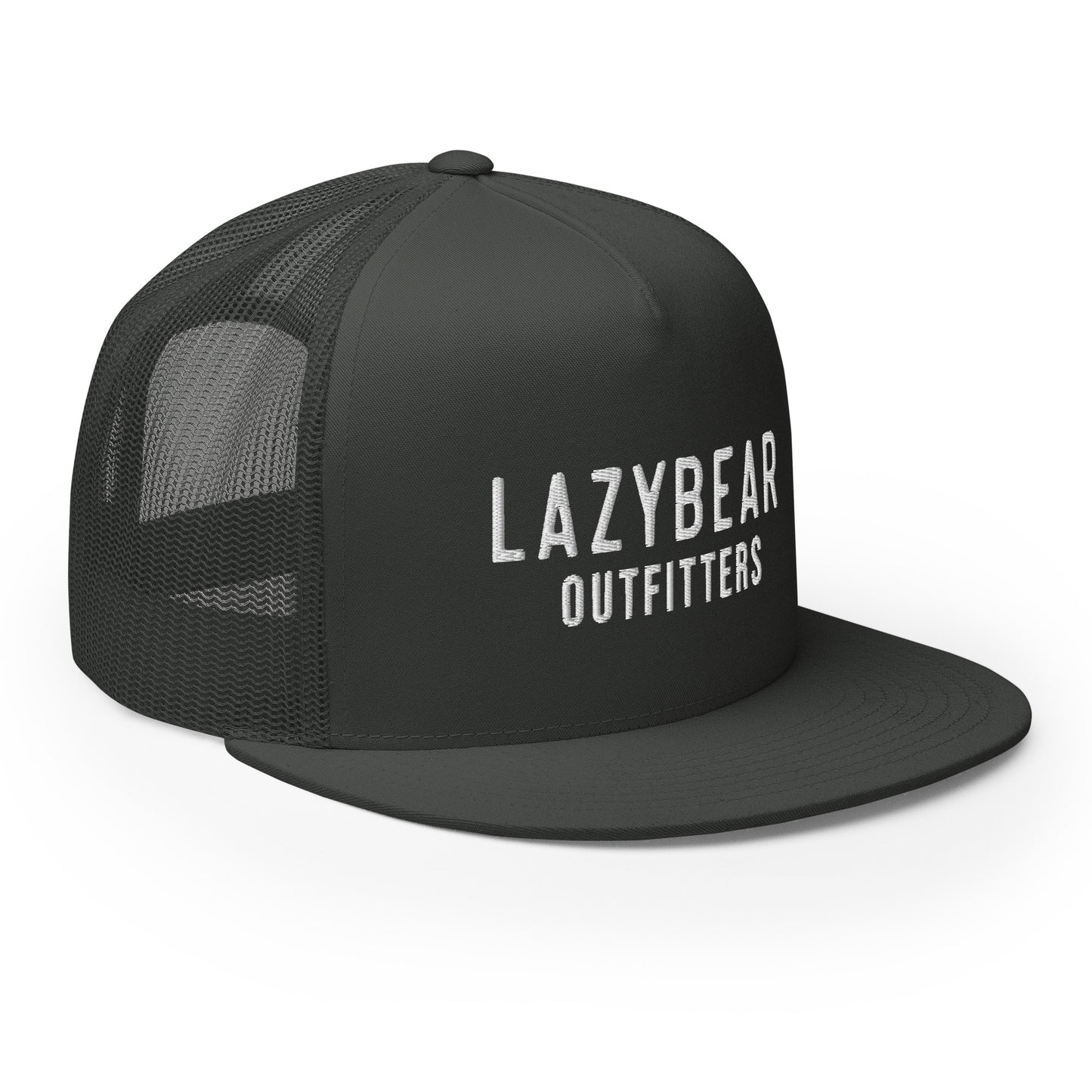 Lazy Bear Outfitters' Classic Embroidered Trucker Hat