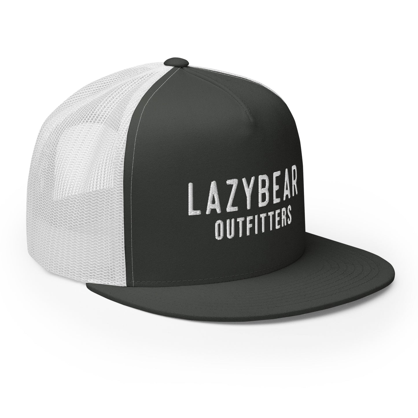 Lazy Bear Outfitters' Classic Embroidered Trucker Hat