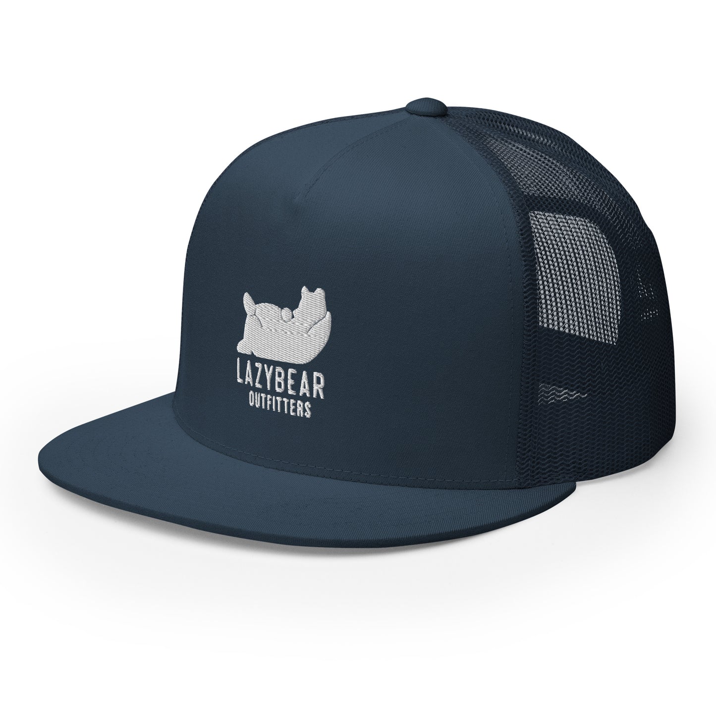 Lazy Bear "Bear" Embroidered Trucker Hat