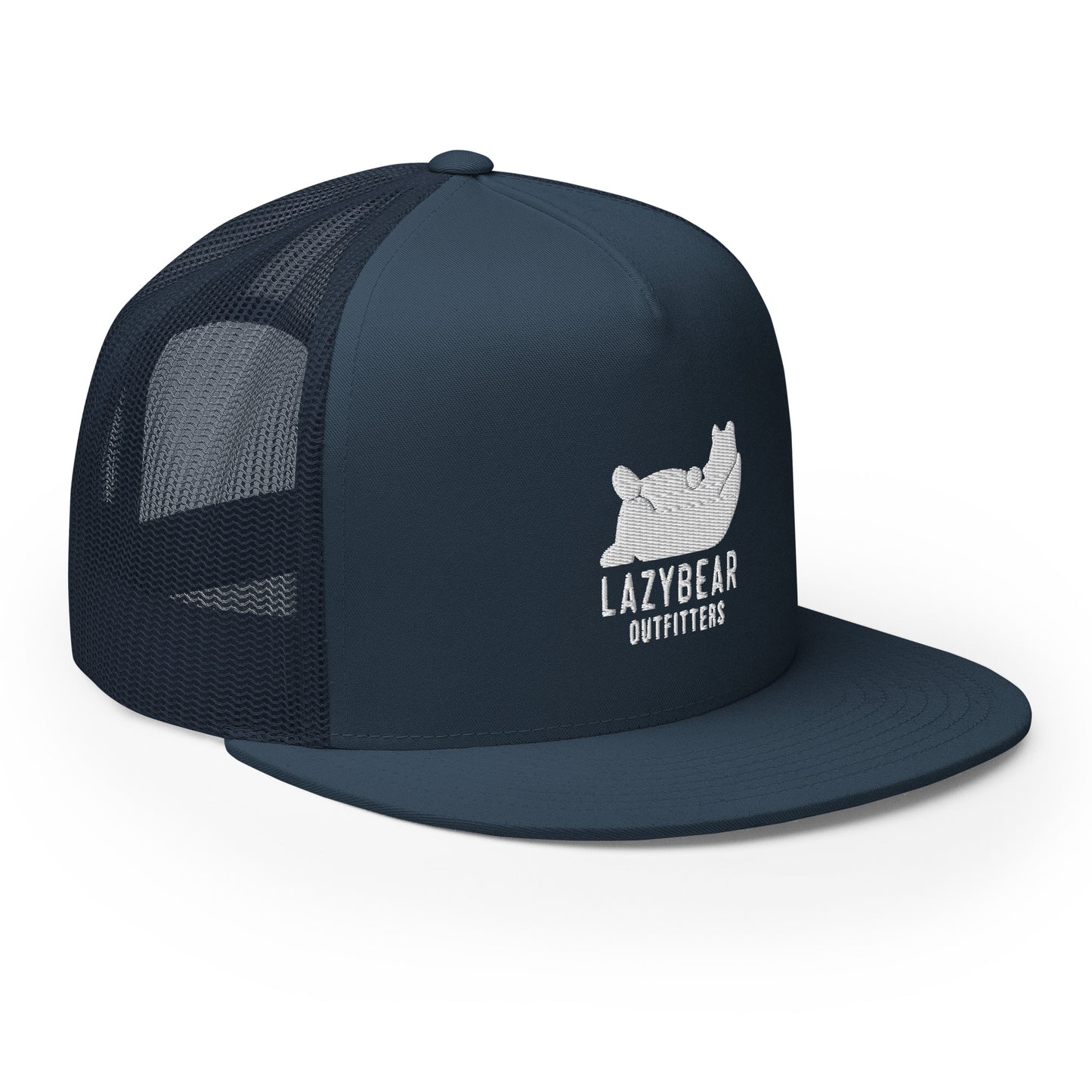 Lazy Bear "Bear" Embroidered Trucker Hat