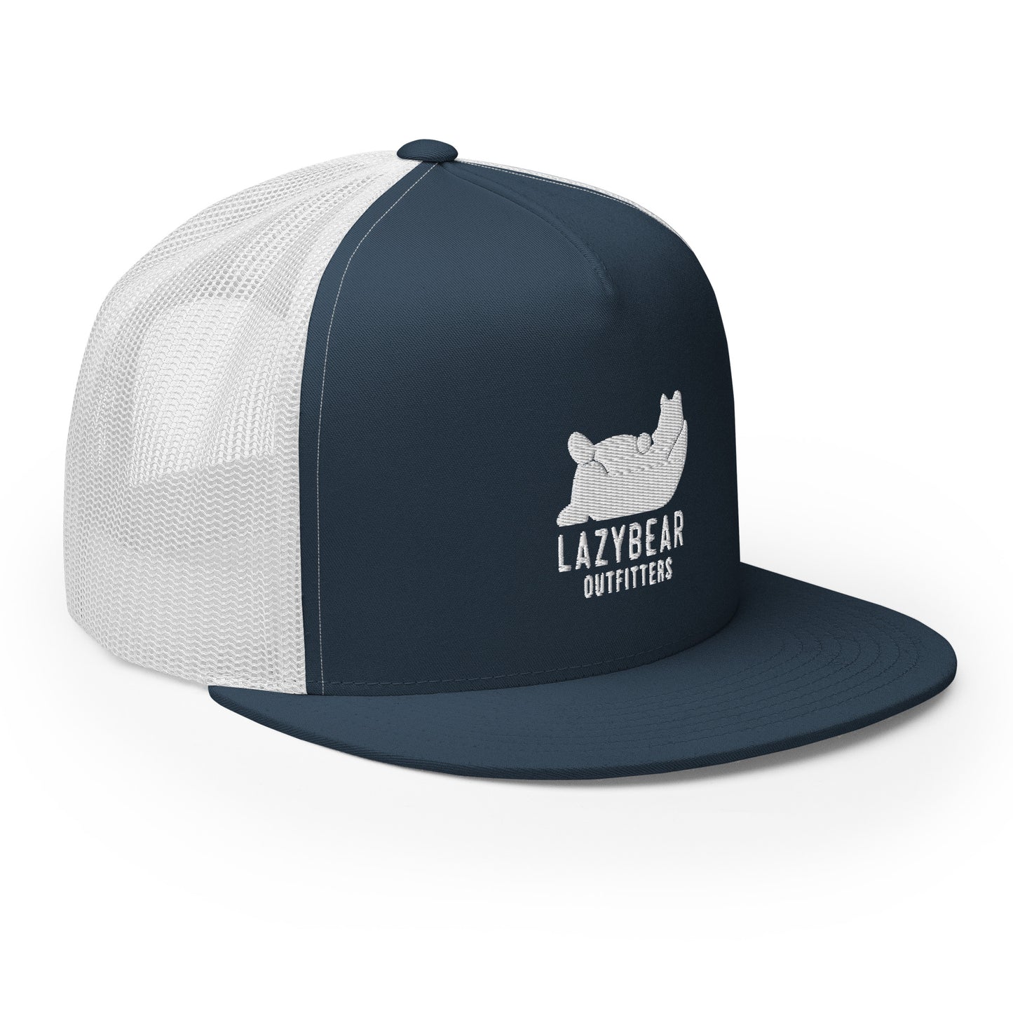 Lazy Bear "Bear" Embroidered Trucker Hat