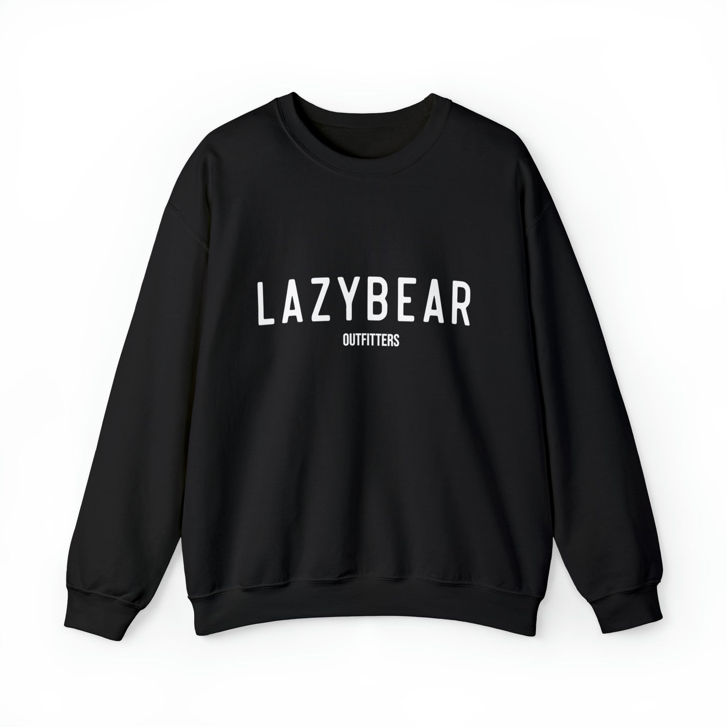 Lazy Bear Crewneck Sweatshirt (front name, back bear)
