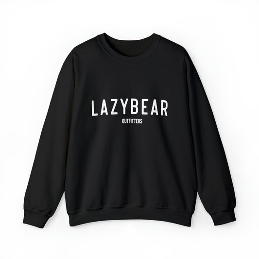 Lazy Bear Crewneck Sweatshirt (front name, back bear)