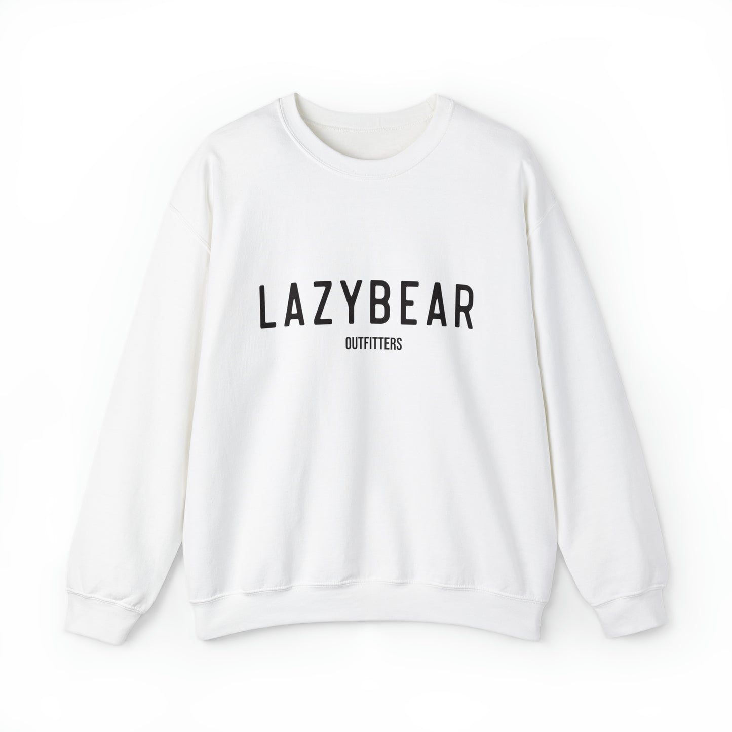 Lazy Bear Crewneck Sweatshirt (front name, back bear)