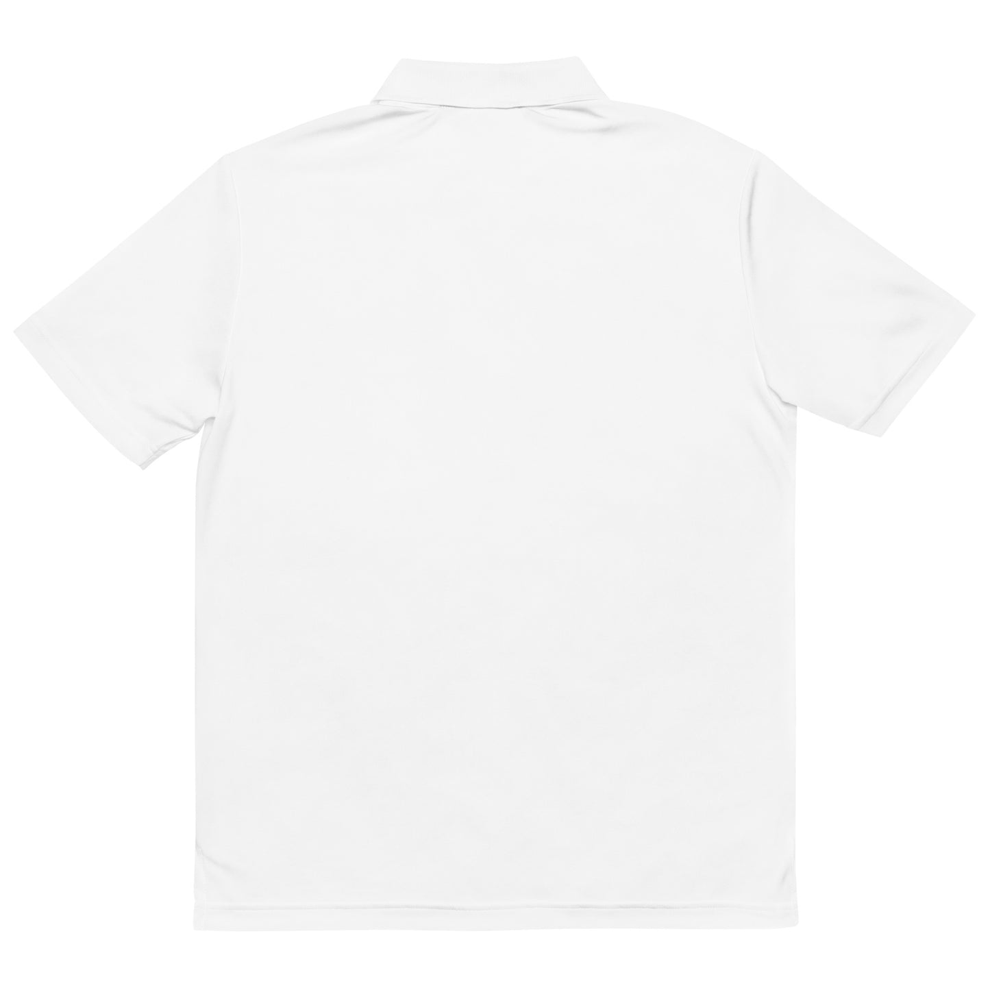 Lazy Bear x Addidas Classic Golf Polo Shirt (white with black logo)
