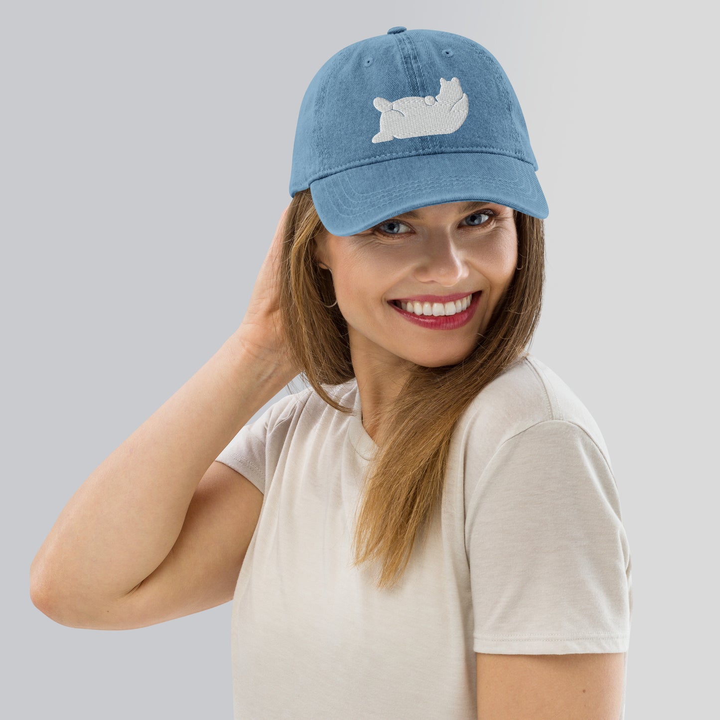 Lazy Bear Outfitters' Branded Denim Hat