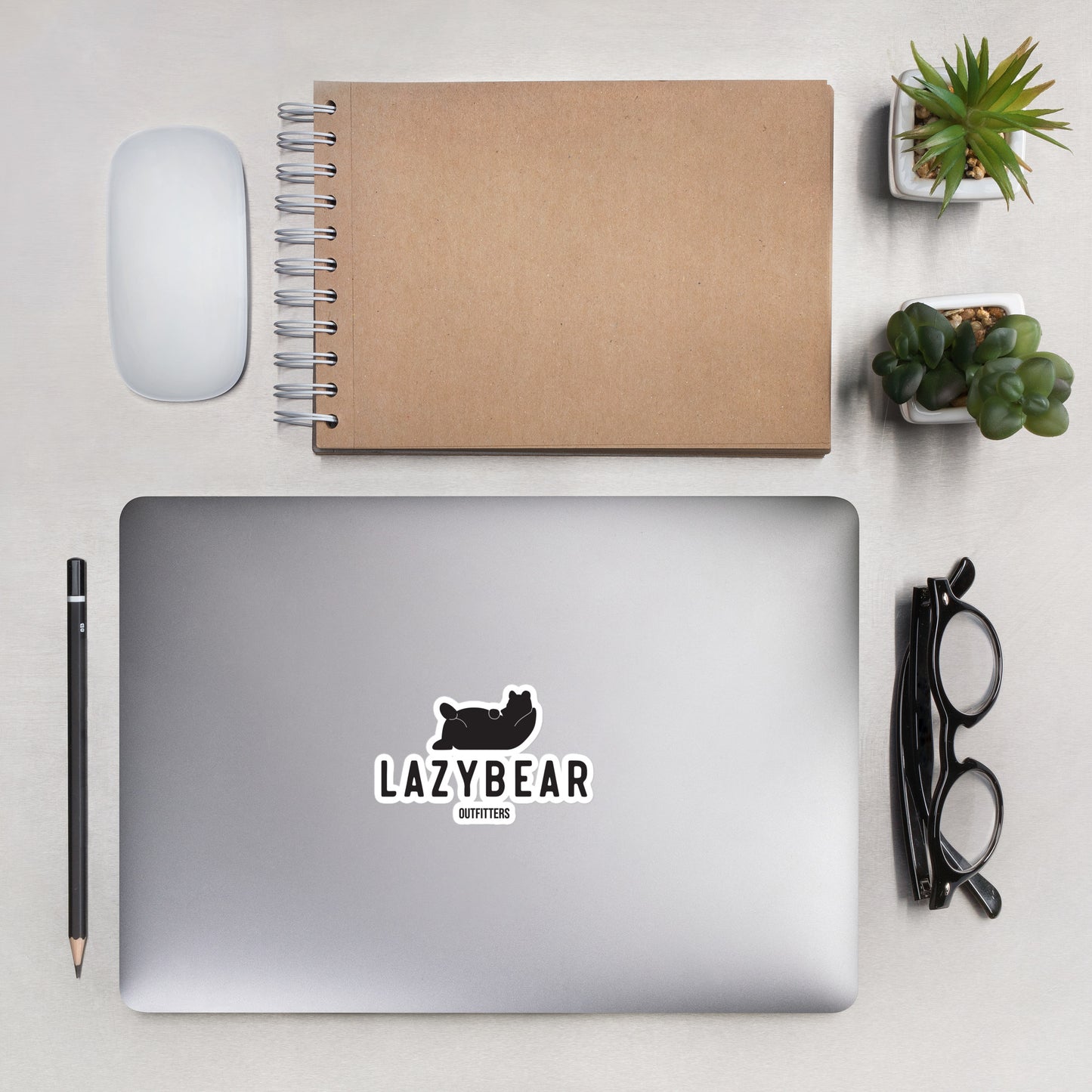Lazy Bear Stickers