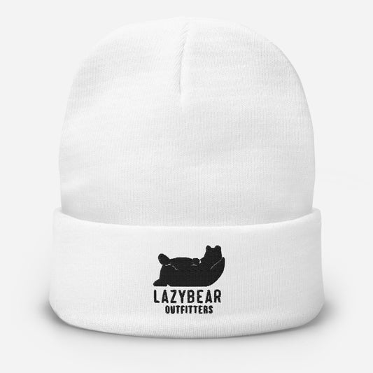 Lazy Bear Outfitters' Beanie (white)