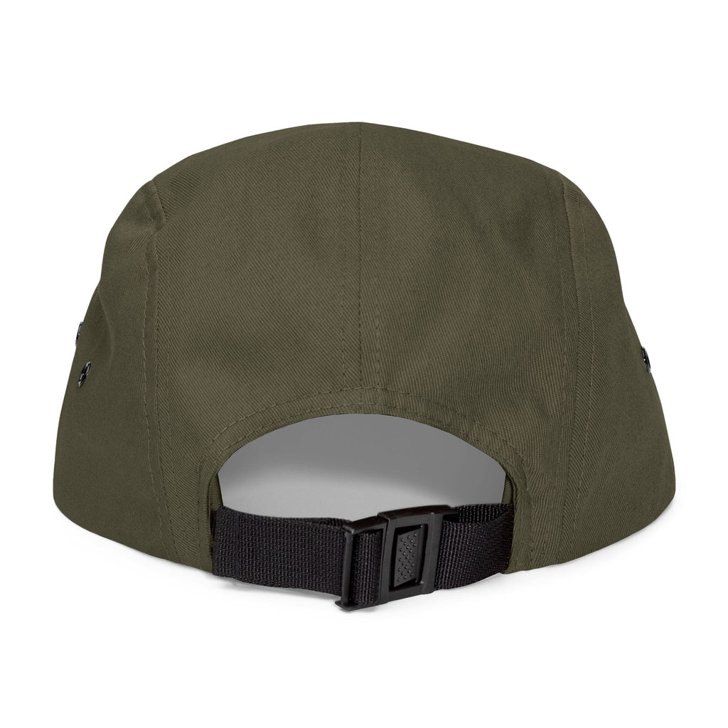 LazyBear Embroidered 5-Panel Cap — Casual Outdoor Cotton Hat