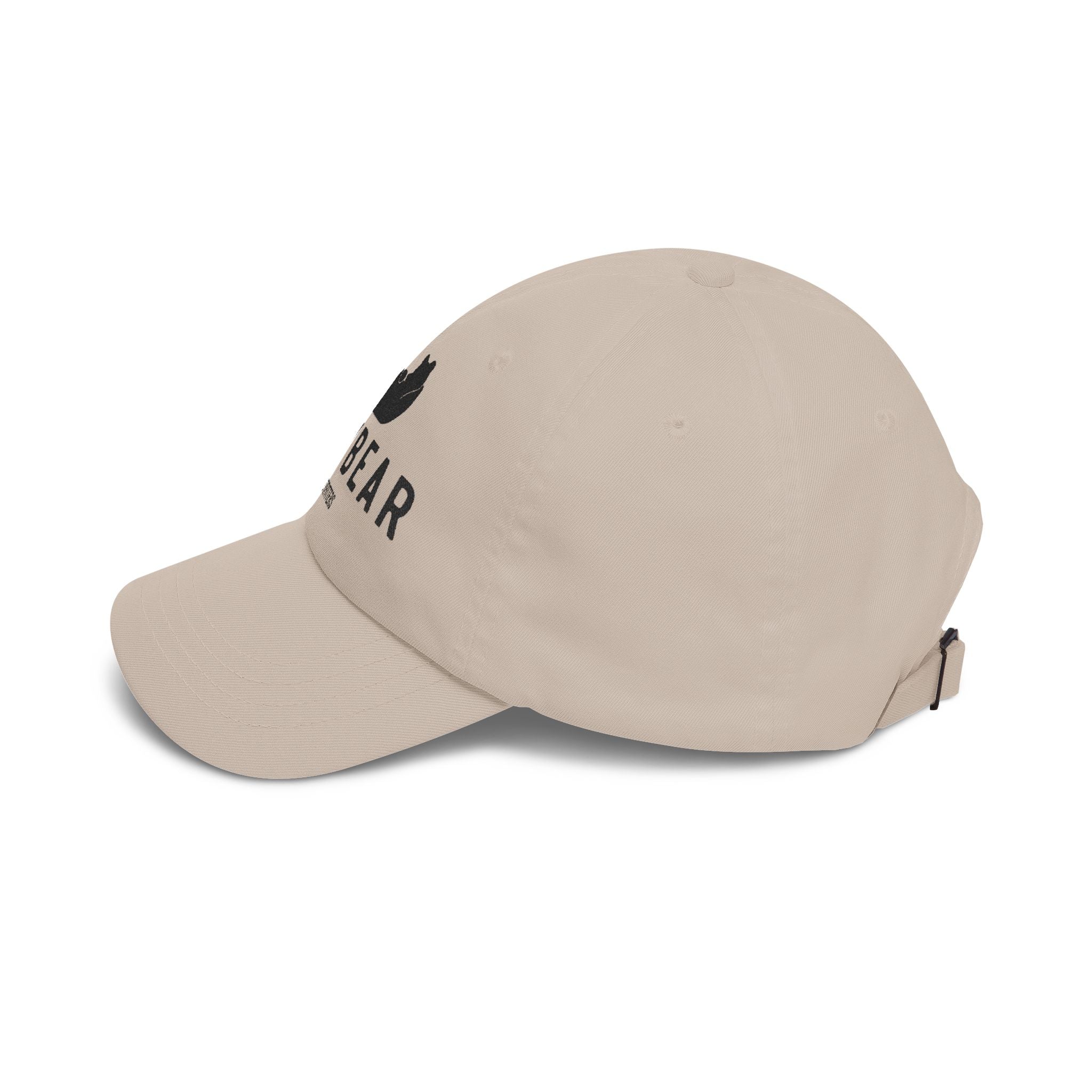 Lazybear Outfitters Classic Dad Cap — Relaxed Bear Logo Baseball Hat