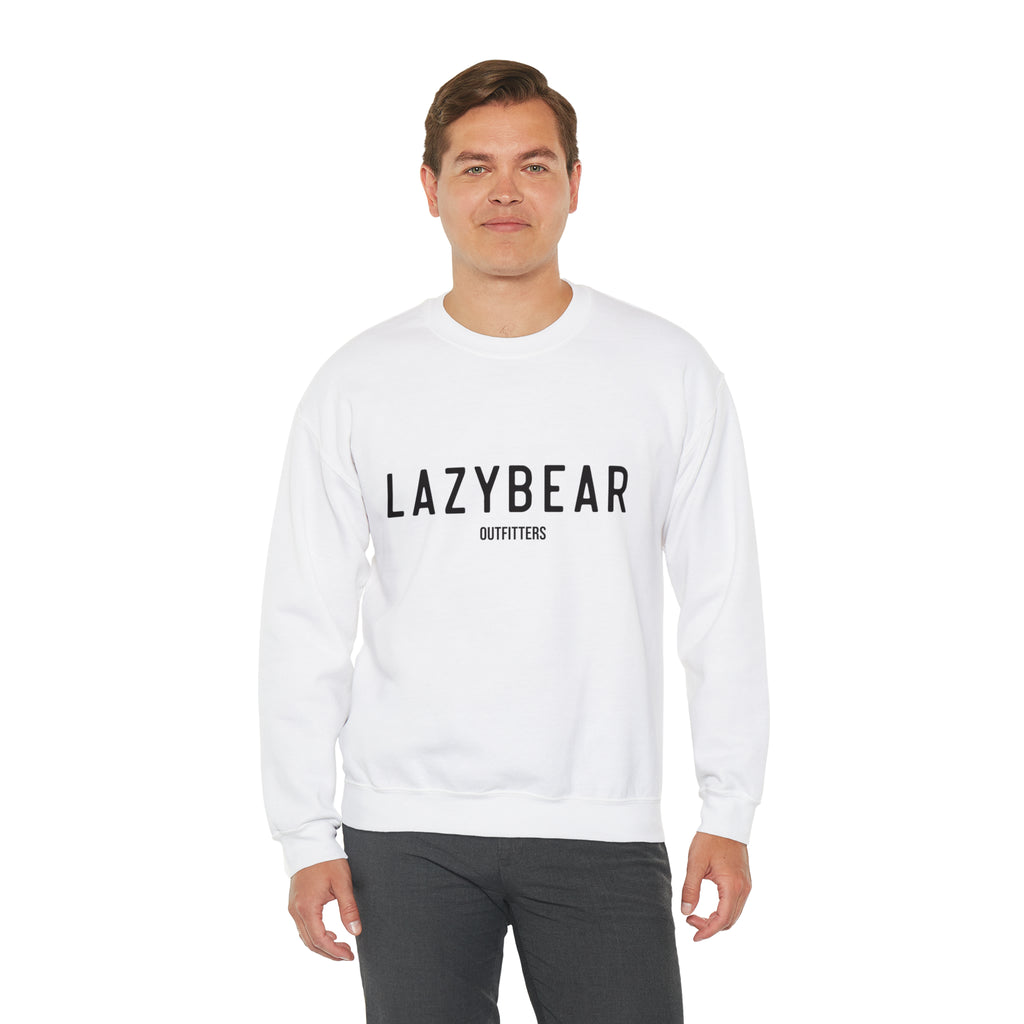 Lazy Bear Crewneck Sweatshirt (front name, back bear)