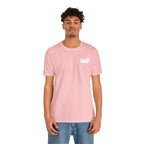 Lazy Bear Unisex Short Sleeve Tee (front bear, back name)