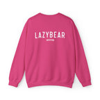 Lazy Bear Crewneck Sweatshirt (front bear, back name)