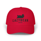 Lazybear Outfitters Classic Dad Cap — Relaxed Bear Logo Baseball Hat