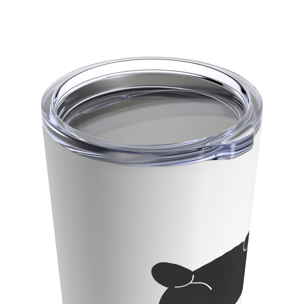 Lazy Bear "Big Bear" Tumbler, white 20oz
