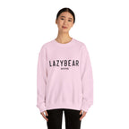 Lazy Bear Crewneck Sweatshirt (front name, back bear)