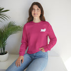 Lazy Bear Crewneck Sweatshirt (front bear, back name)