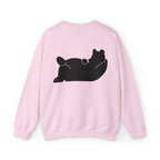 Lazy Bear Crewneck Sweatshirt (front name, back bear)