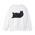 Lazy Bear Crewneck Sweatshirt (front name, back bear)
