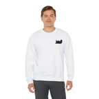 Lazy Bear Crewneck Sweatshirt (front bear, back name)
