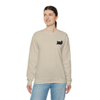 Lazy Bear Crewneck Sweatshirt (front bear, back name)