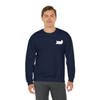 Lazy Bear Crewneck Sweatshirt (front bear, back name)