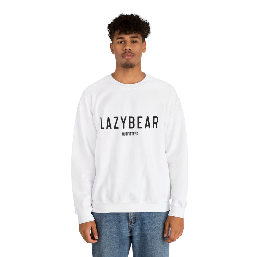 Lazy Bear Crewneck Sweatshirt (front name, back bear)