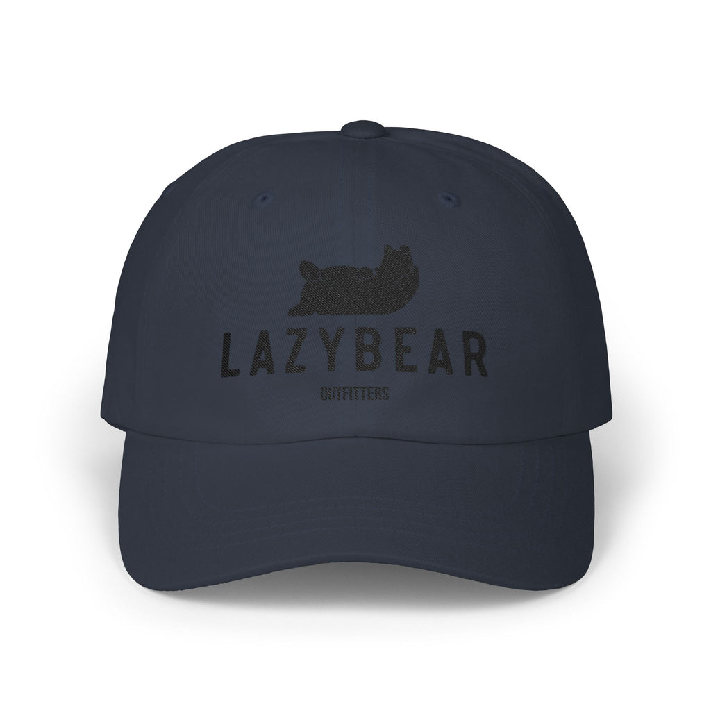 Lazybear Outfitters Classic Dad Cap — Relaxed Bear Logo Baseball Hat