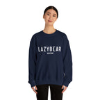 Lazy Bear Crewneck Sweatshirt (front name, back bear)