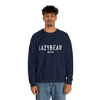 Lazy Bear Crewneck Sweatshirt (front name, back bear)
