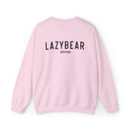 Lazy Bear Crewneck Sweatshirt (front bear, back name)