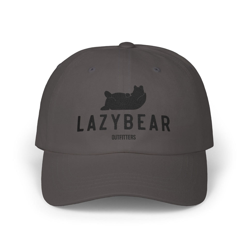 Lazybear Outfitters Classic Dad Cap — Relaxed Bear Logo Baseball Hat