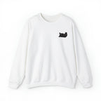 Lazy Bear Crewneck Sweatshirt (front bear, back name)