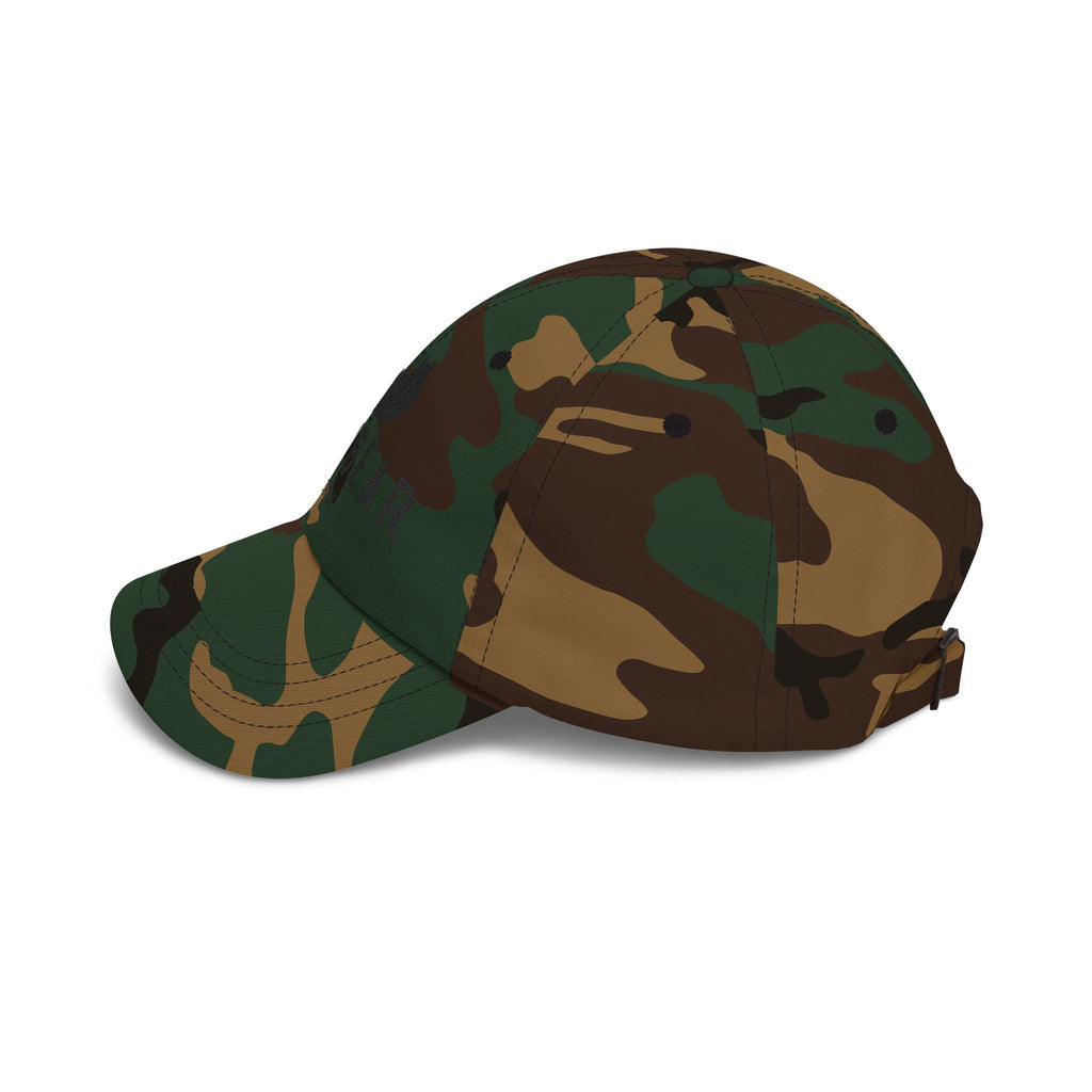 Lazybear Outfitters Classic Dad Cap — Relaxed Bear Logo Baseball Hat