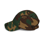 Lazybear Outfitters Classic Dad Cap — Relaxed Bear Logo Baseball Hat