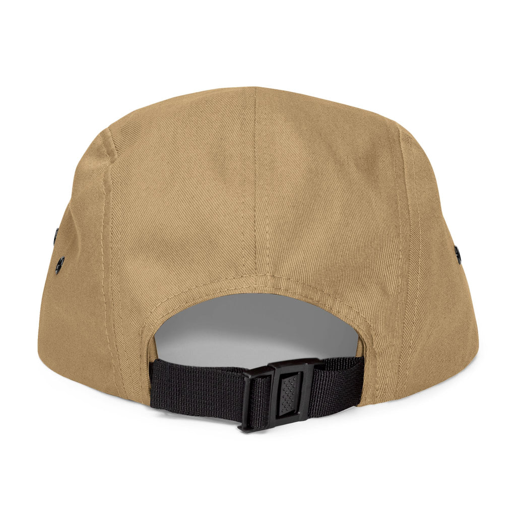 LazyBear Embroidered 5-Panel Cap — Casual Outdoor Cotton Hat