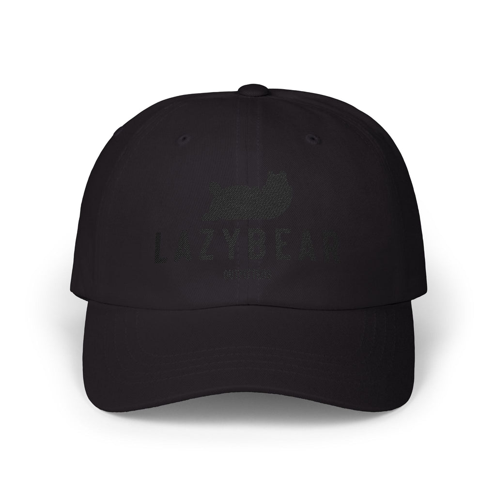 Lazybear Outfitters Classic Dad Cap — Relaxed Bear Logo Baseball Hat