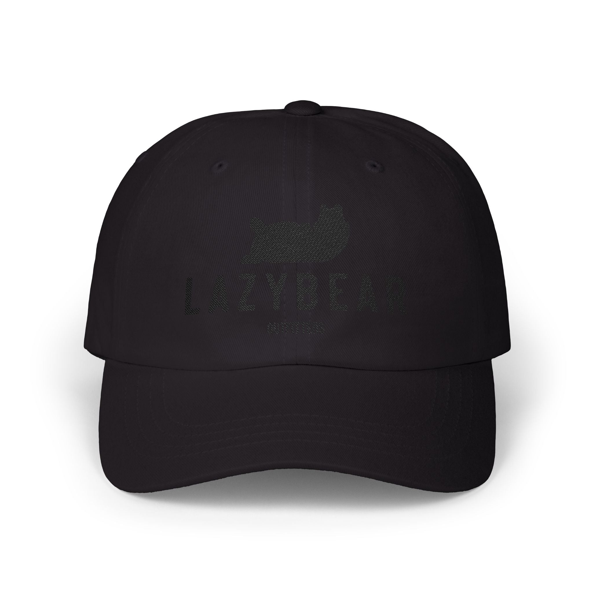 Lazybear Outfitters Classic Dad Cap — Relaxed Bear Logo Baseball Hat